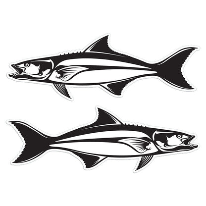 Cobia 14 inch stickers left and right facing.
