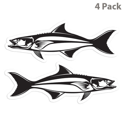 Cobia 5 inch 4 sticker pack.