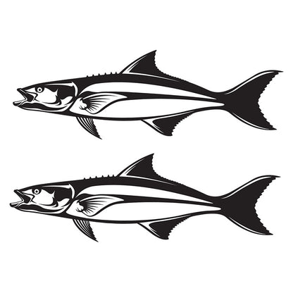 Cobia decal left facing.