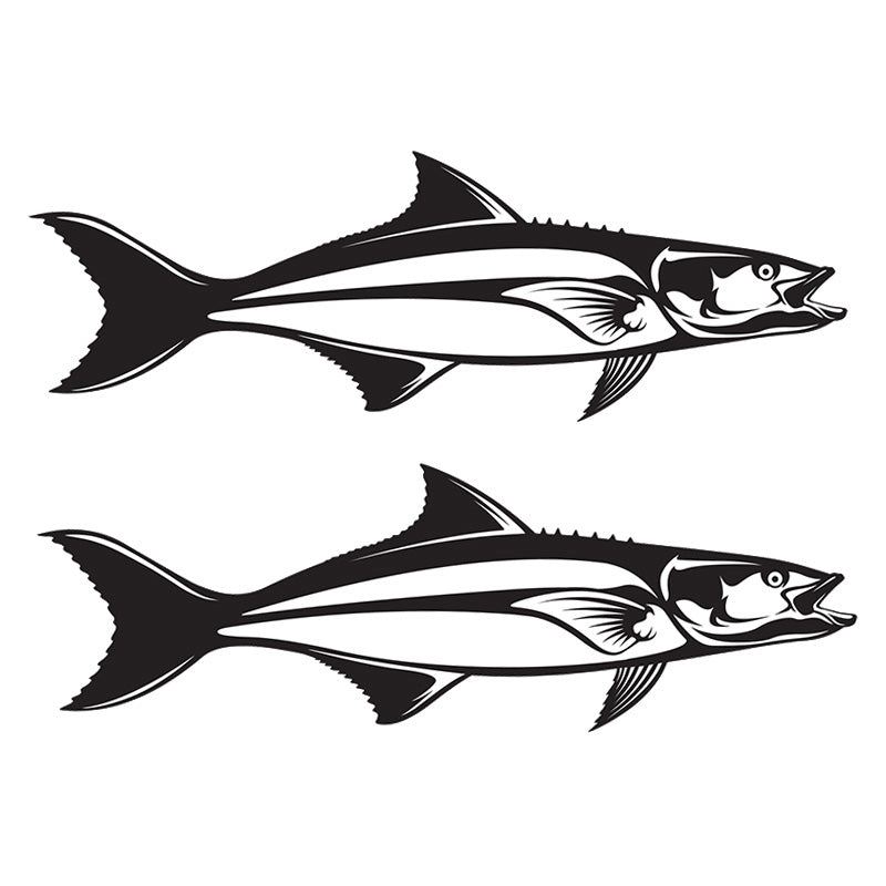 Cobia decal right facing.
