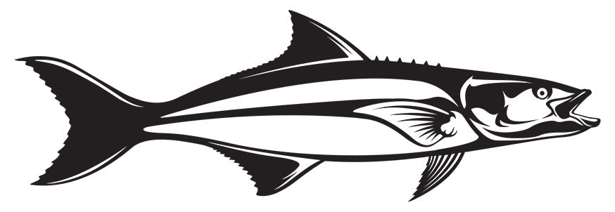 Cobia decals right facing x 2.