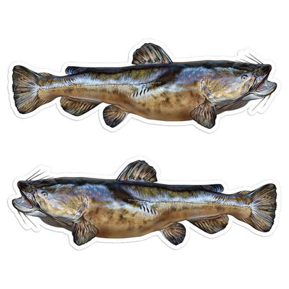 Flathead Catfish - Stickers, Decals