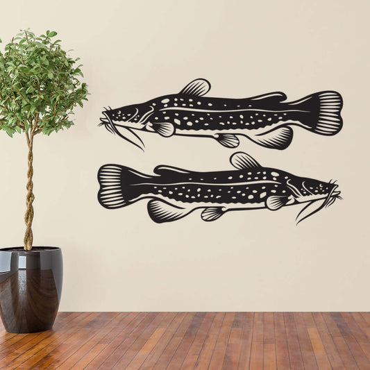 Flathead Catfish Wall Decals | 40"-70"