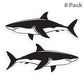 Great White Shark 5 inch 8 sticker pack.