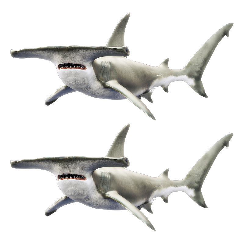 Hammerhead Shark Decals | 16"-60"