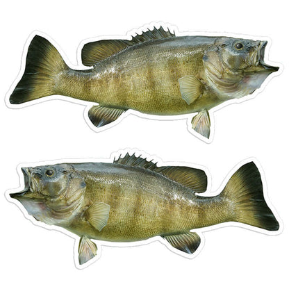 Smallmouth Bass - Stickers, Decals