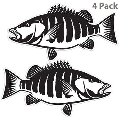 Snapper 14 inch 4 sticker pack.