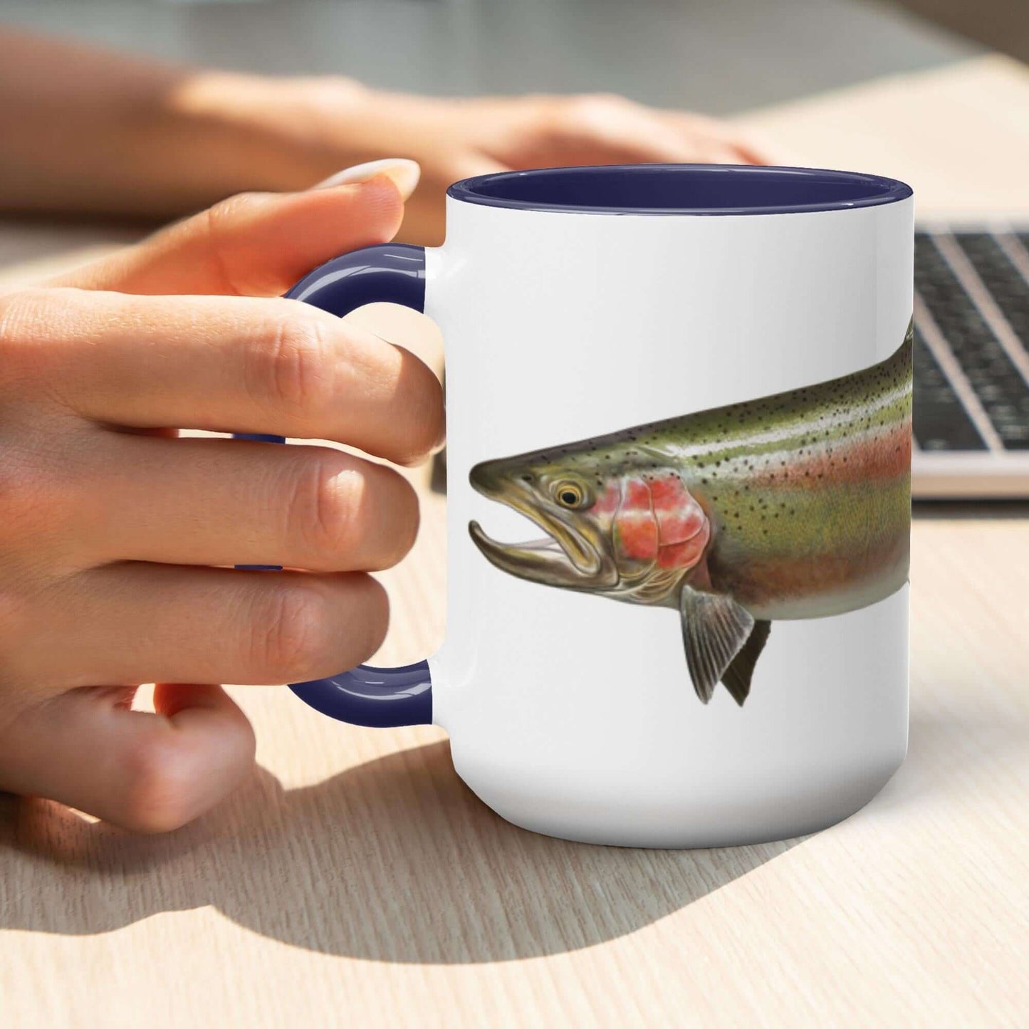 Steelhead Trout Coffee Mugs