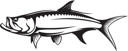 Tarpon decals left facing x 2.