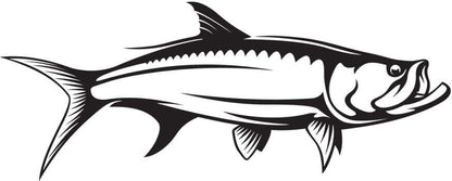 Tarpon decals right facing x 2.