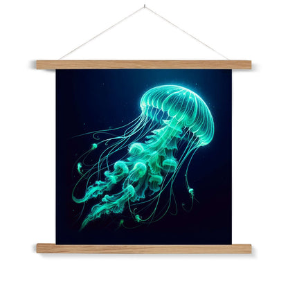 Glowing Jellyfish | Hanging Print