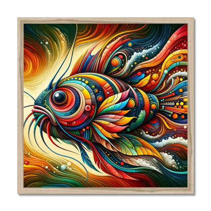 Catfish Abstract | Framed Print