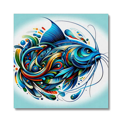 Catfish Abstract | Canvas