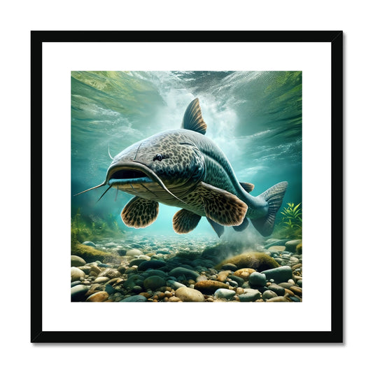 Catfish | Framed and Mounted Print