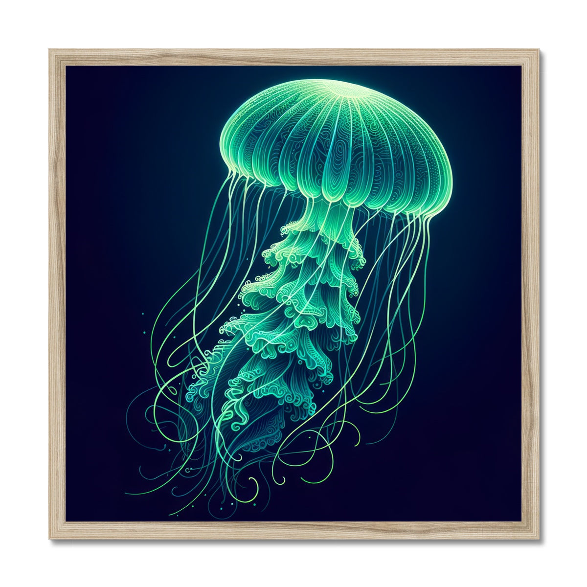 Jellyfish  | Framed Poster