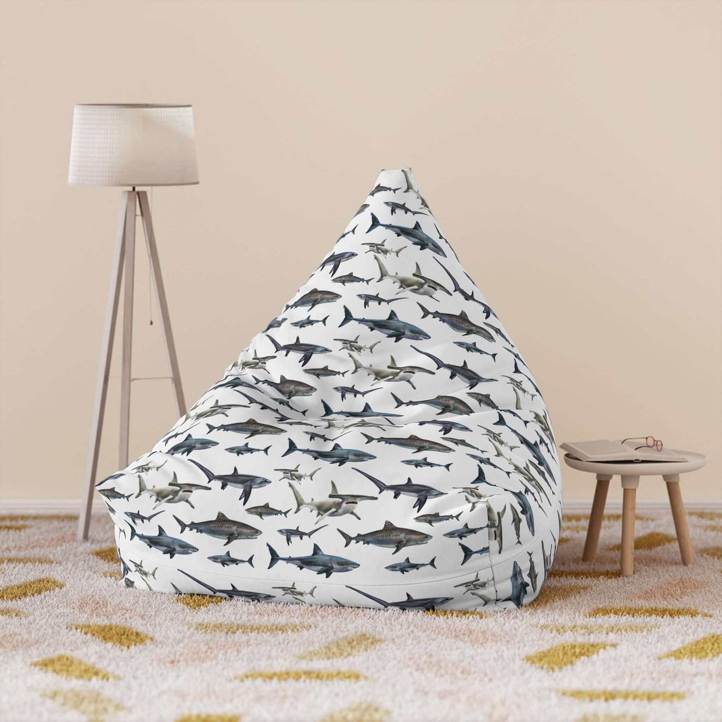 Mixed Sharks | Bean Bag Chair Cover