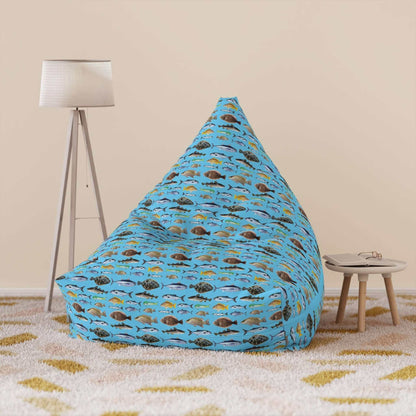 Live Saltwater Fish | Bean Bag Chair Cover