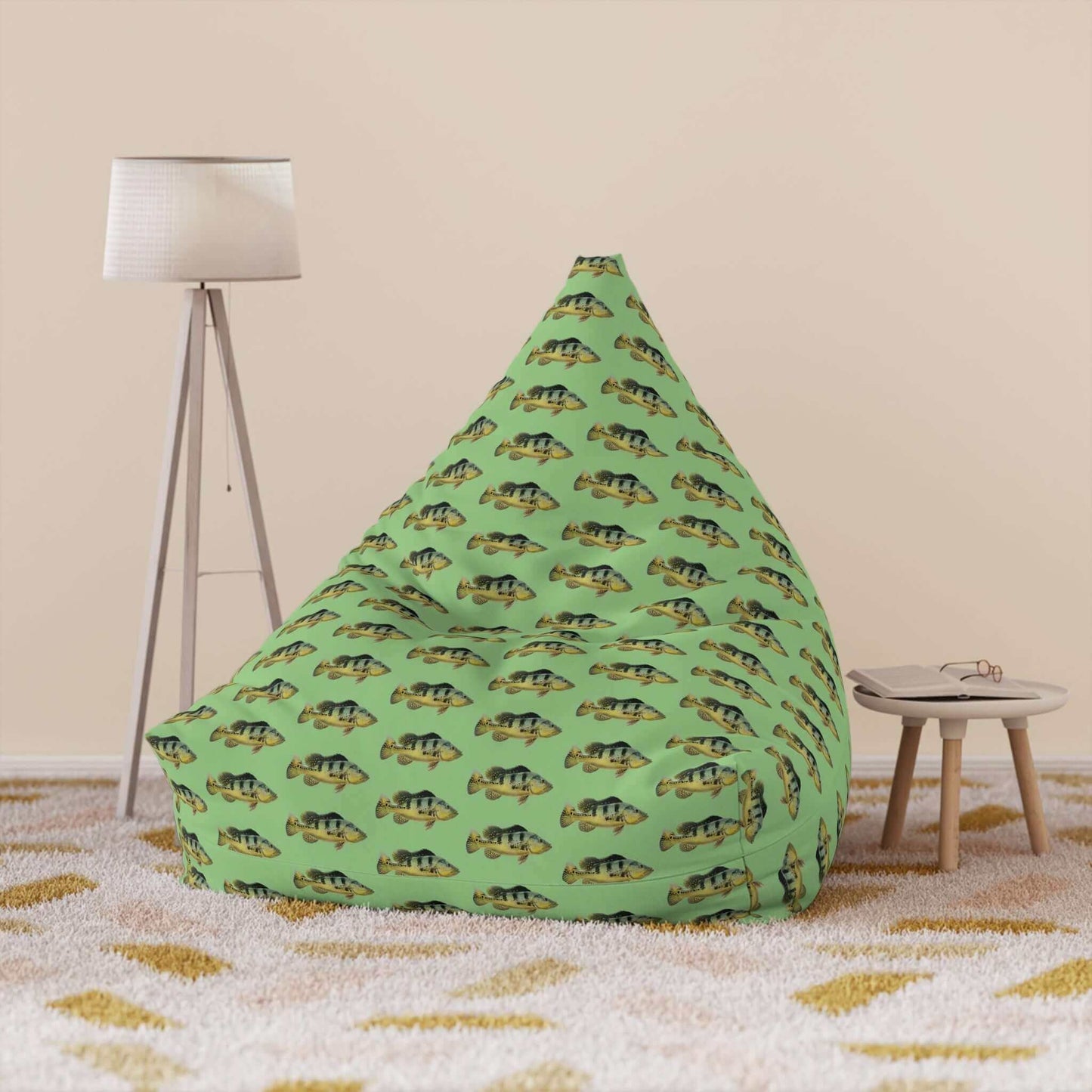 Peacock Bass | Bean Bag Chair Cover