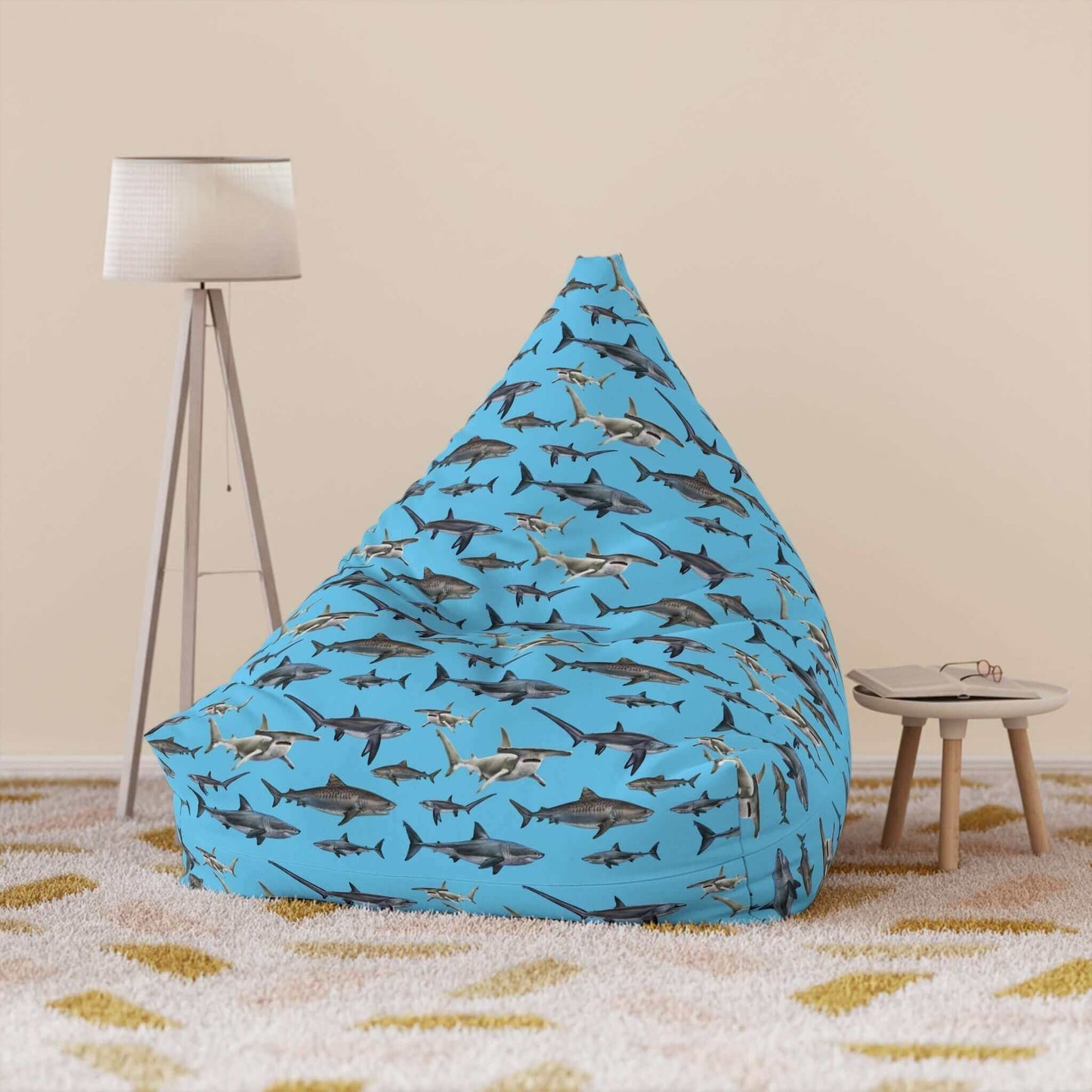 Mixed Sharks | Bean Bag Chair Cover