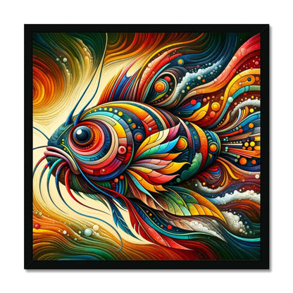 Catfish Abstract | Framed Print