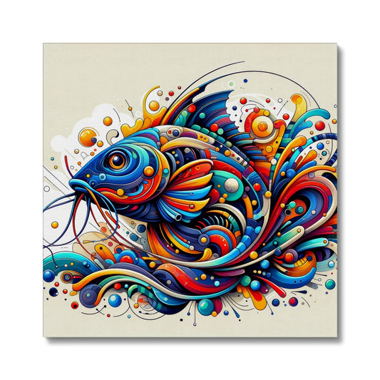 Catfish Abstract | Canvas