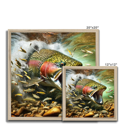 Rainbow Trout | Framed Print