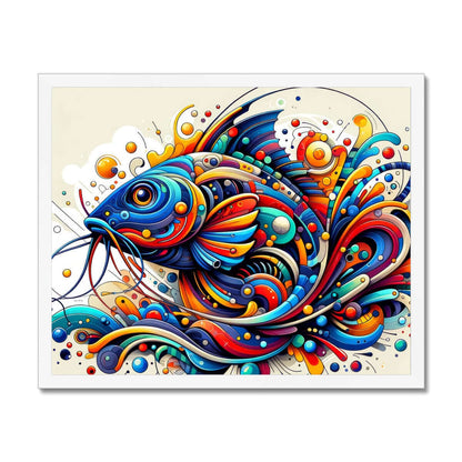 Catfish Abstract | Framed Print