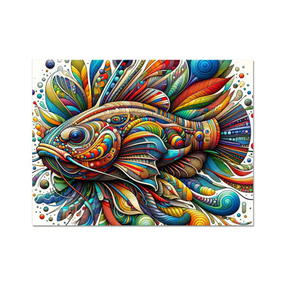 Catfish Abstract | Art Print