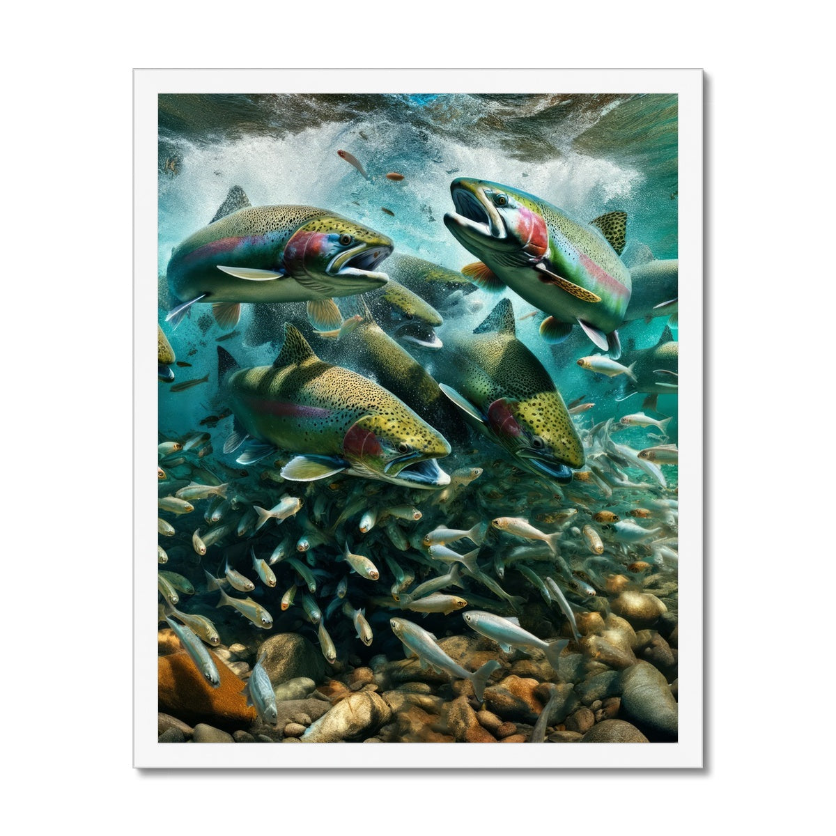 Rainbow Trout | Framed Poster