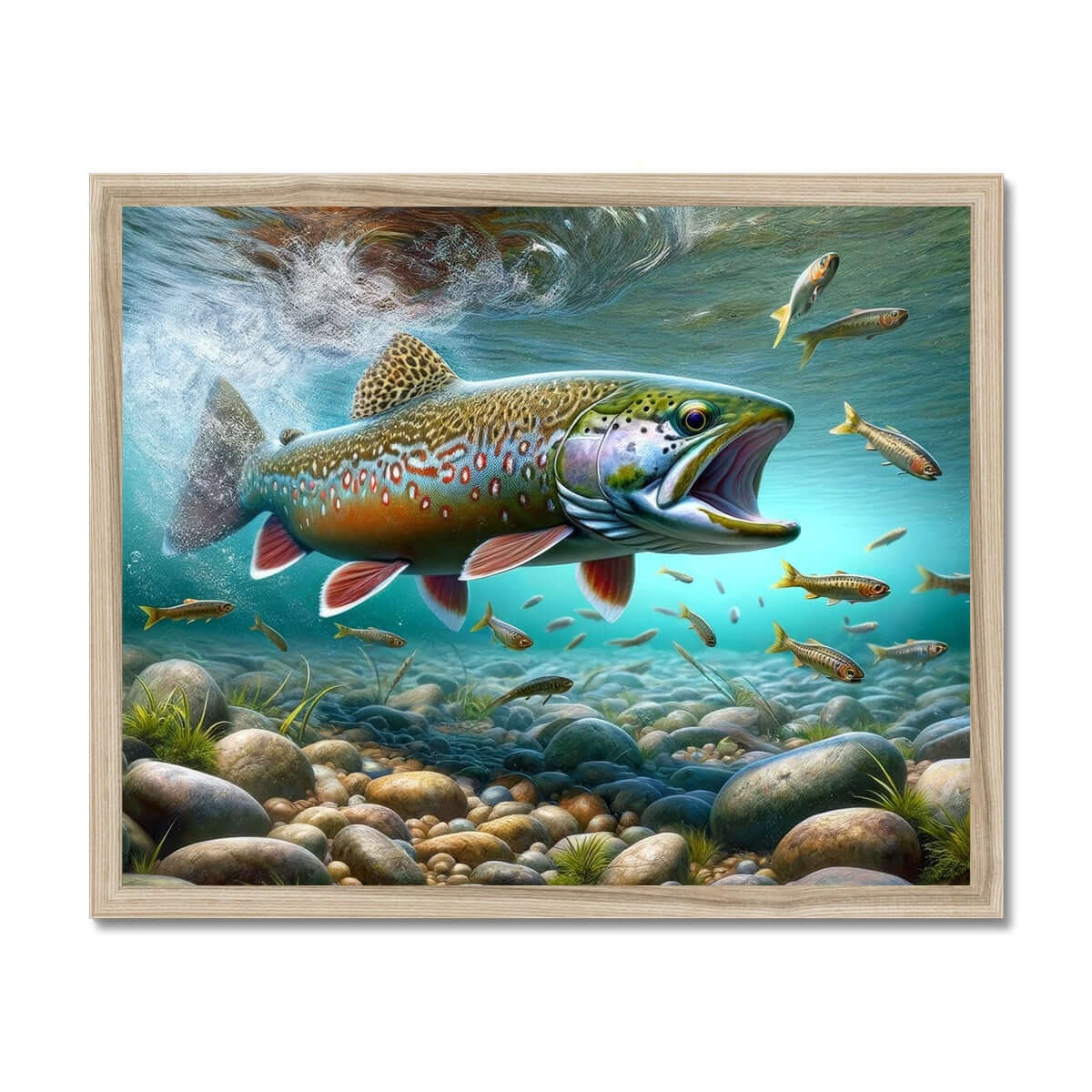 Brook Trout | Framed Print