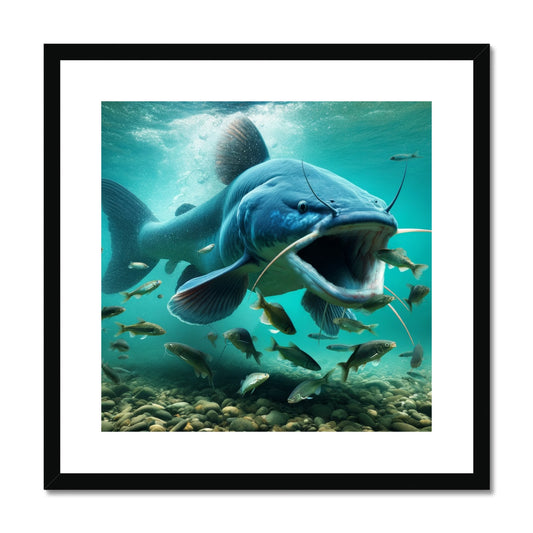 Blue Catfish | Framed and Mounted Print