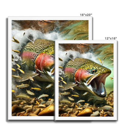 Rainbow Trout | Framed Print