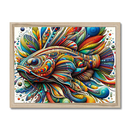 Catfish Abstract | Framed Print