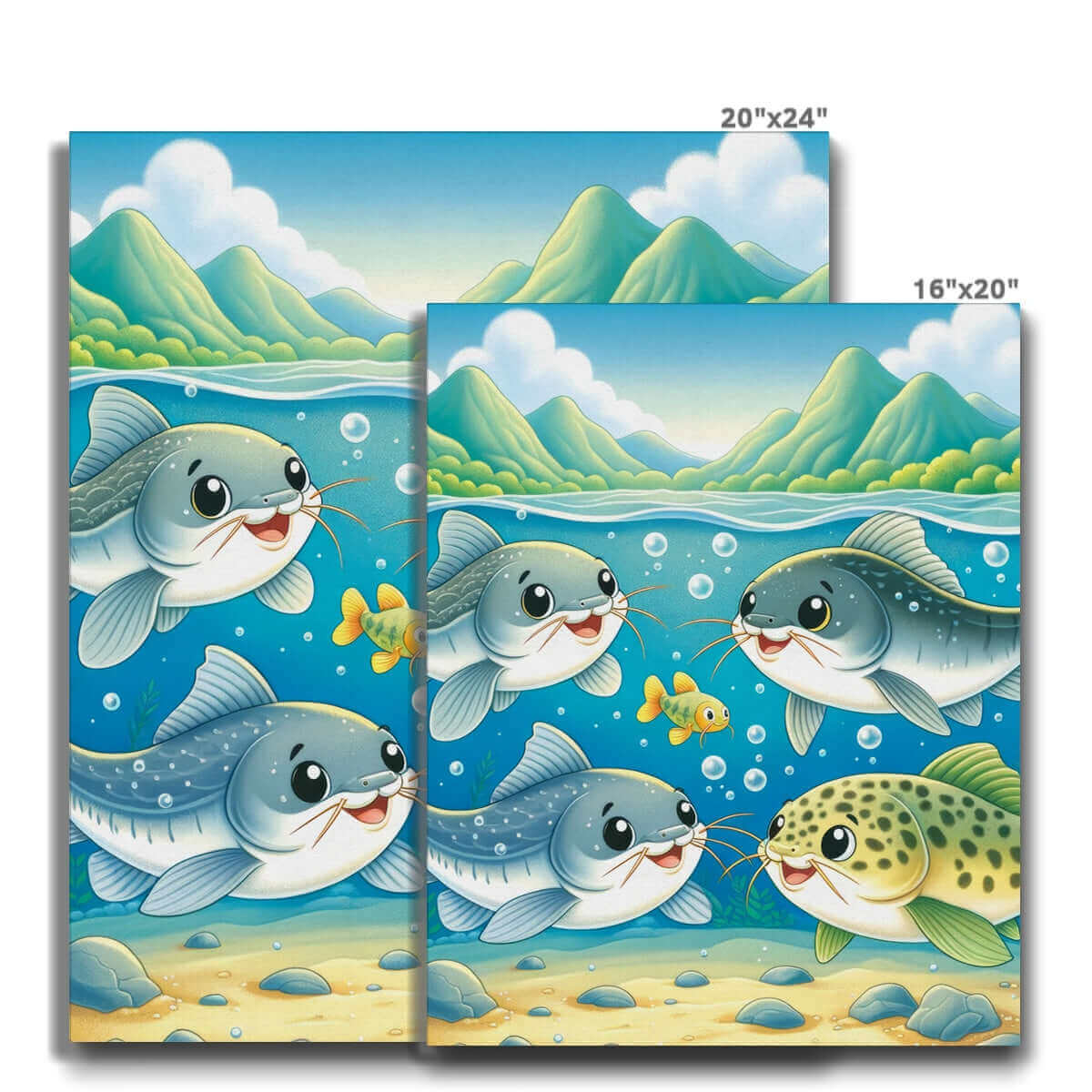 Catfish Children's Design | Canvas