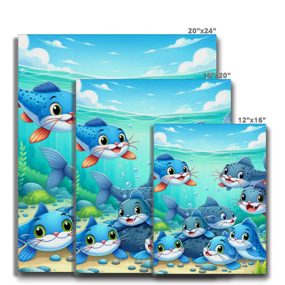 Catfish Children's Design | Canvas