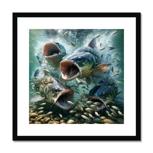 Catfish | Framed and Mounted Print