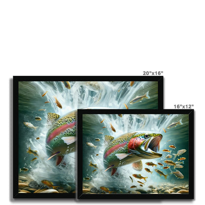Rainbow Trout  | Framed Poster