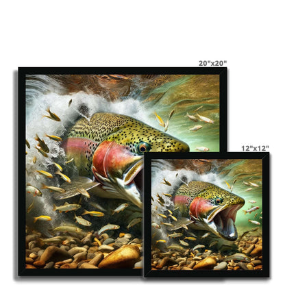 Rainbow Trout | Framed Print