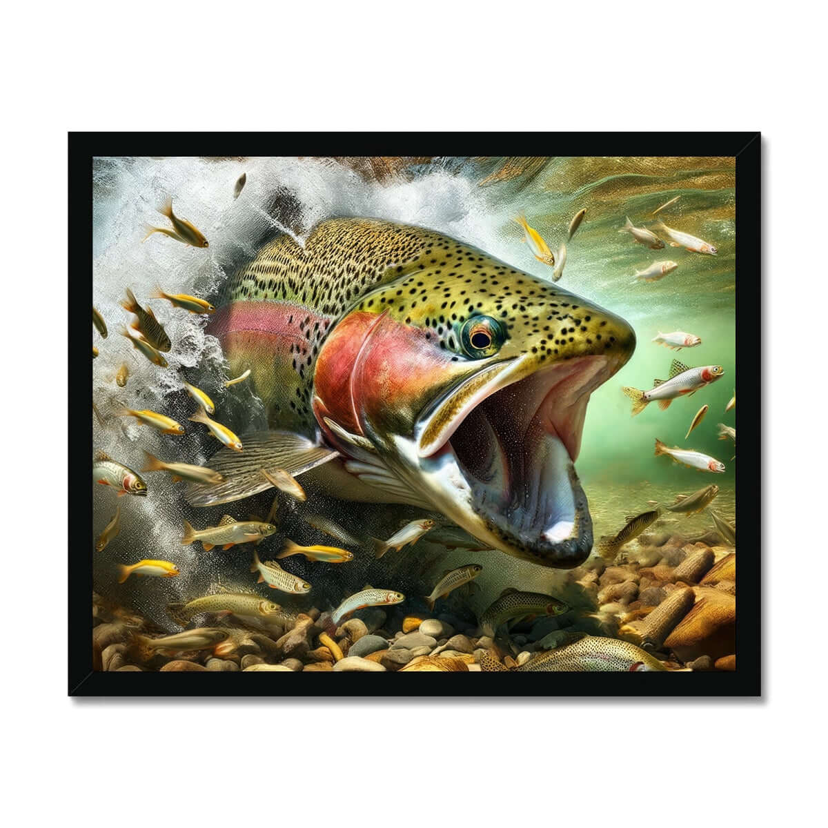 Rainbow Trout | Framed Print