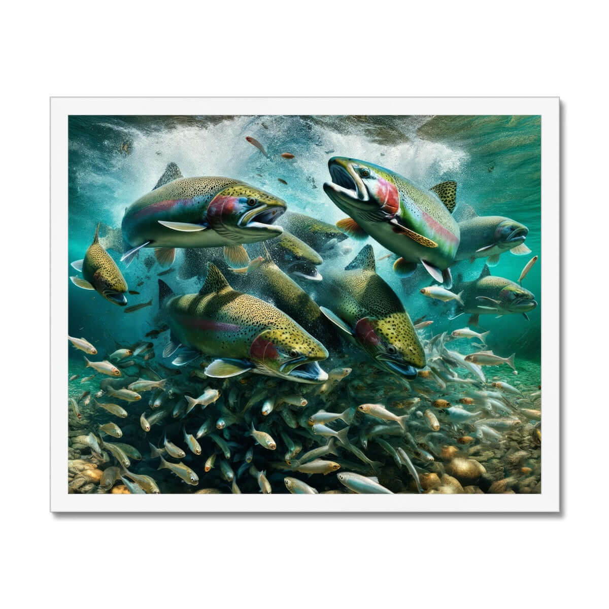 Rainbow Trout | Framed Print