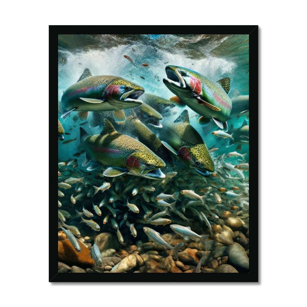 Rainbow Trout | Framed Print