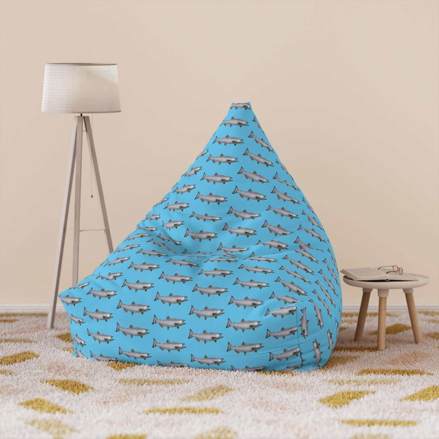 Chinook Salmon | Bean Bag Chair Cover