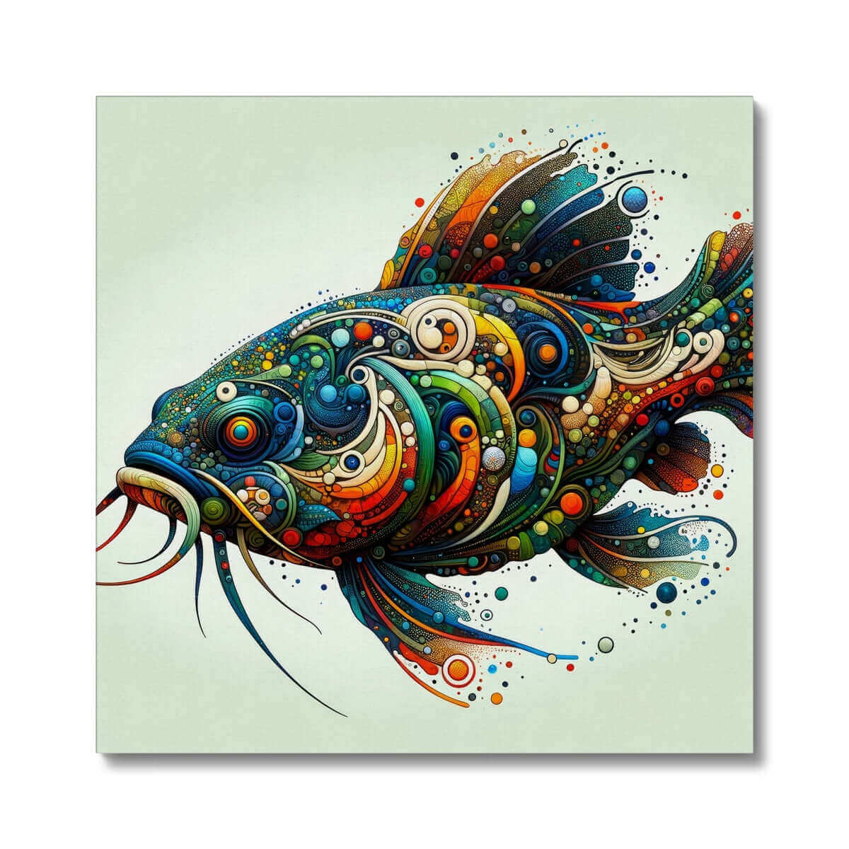 Catfish Abstract | Canvas