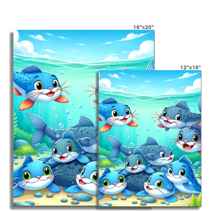Catfish Children's Design | Poster