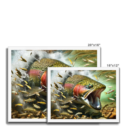 Rainbow Trout | Framed Print