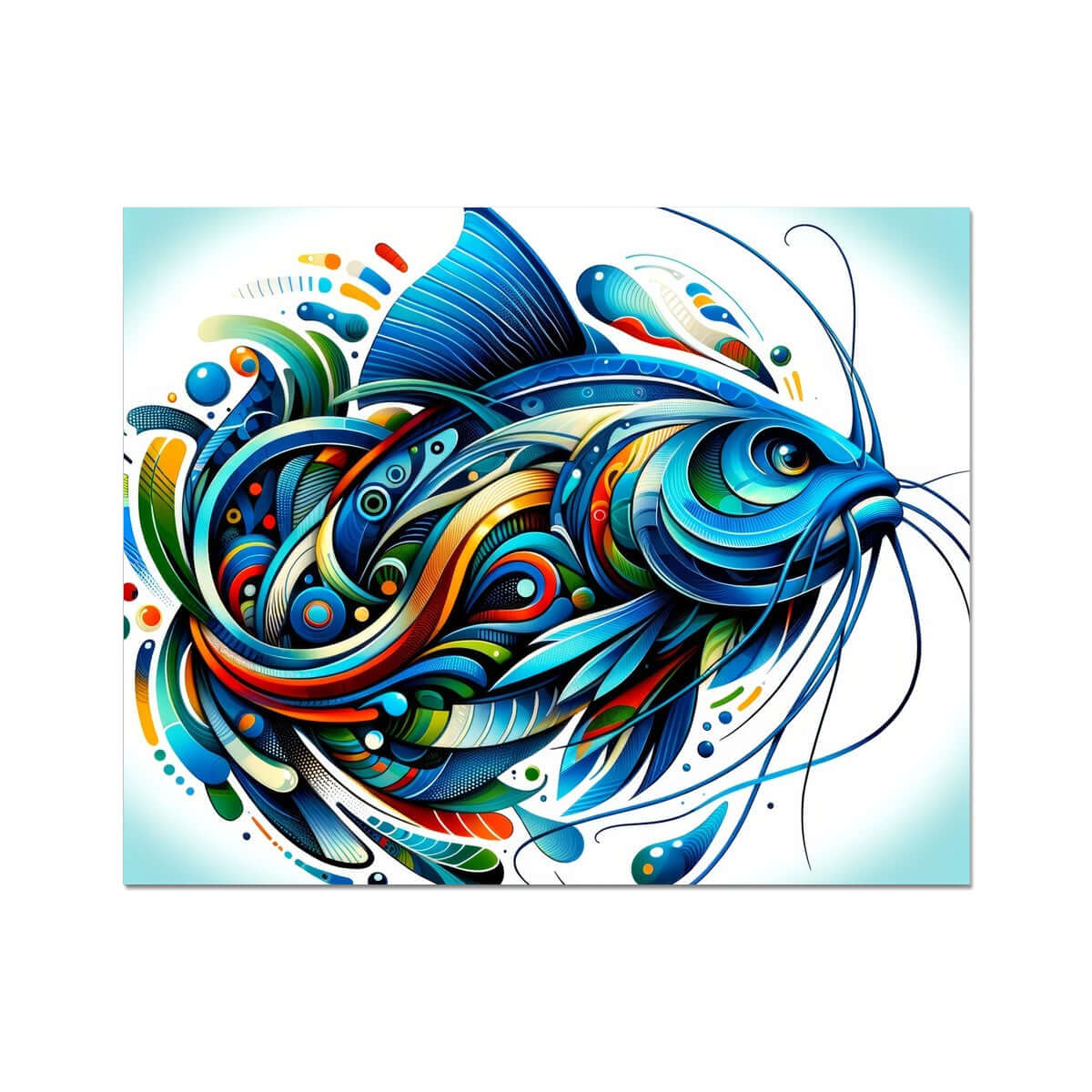 Catfish Abstract | Art Print