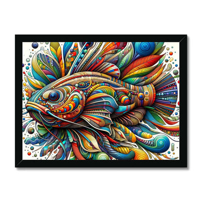 Catfish Abstract | Framed Print