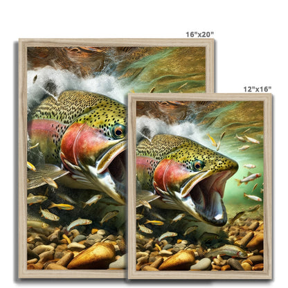Rainbow Trout  | Framed Poster