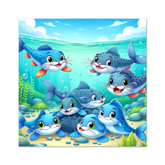 Catfish Children's Design | Poster
