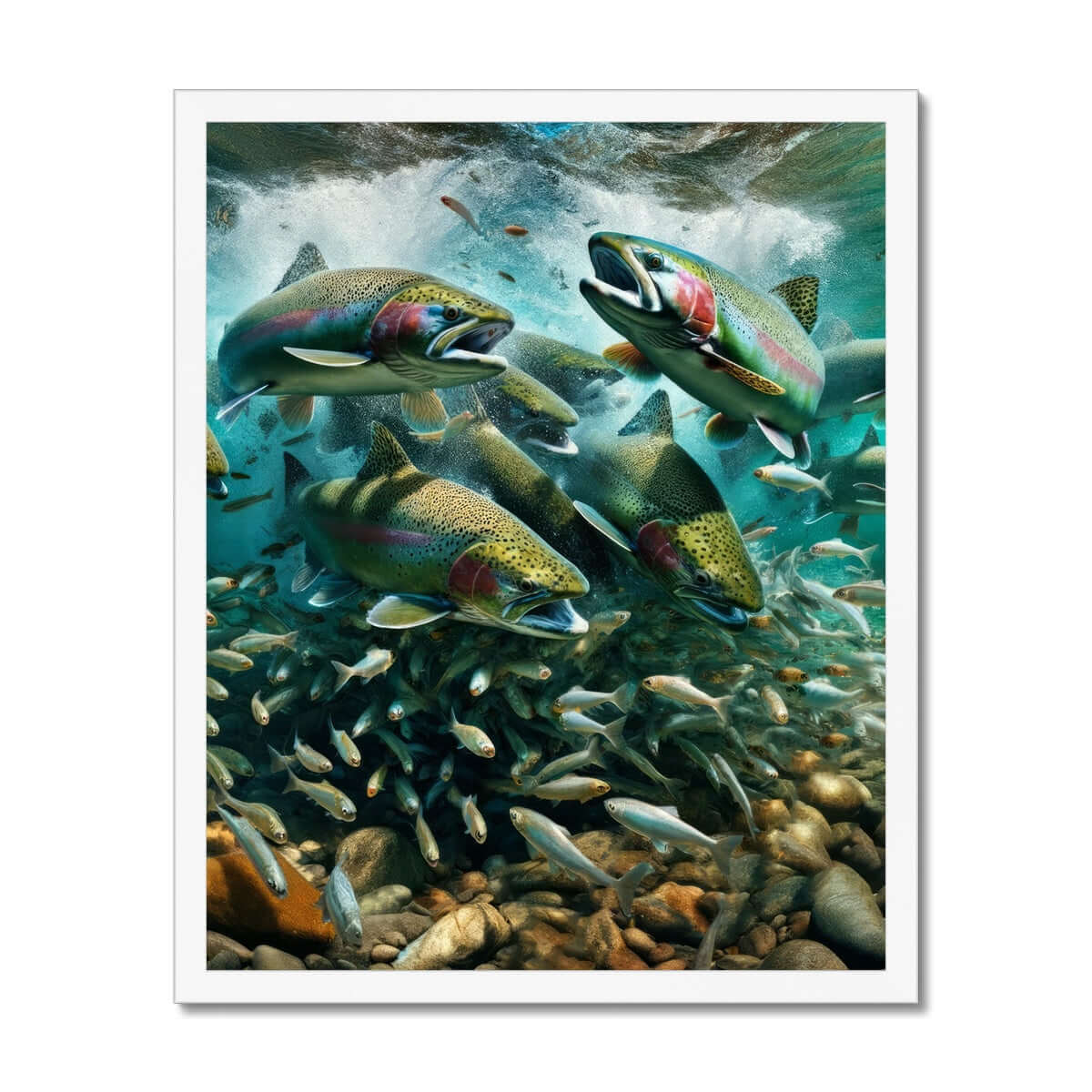 Rainbow Trout | Framed Print